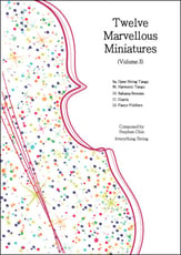 Twelve Marvellous Miniatures, Volume 3 Orchestra sheet music cover